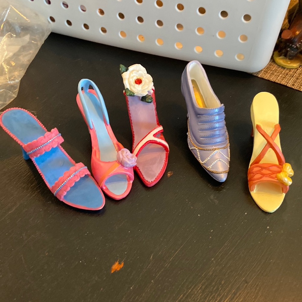 Lot of 5 Vintage Shoes